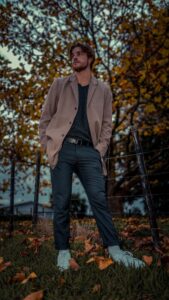 Herfstjas voor heren die warmte en stijl combineert