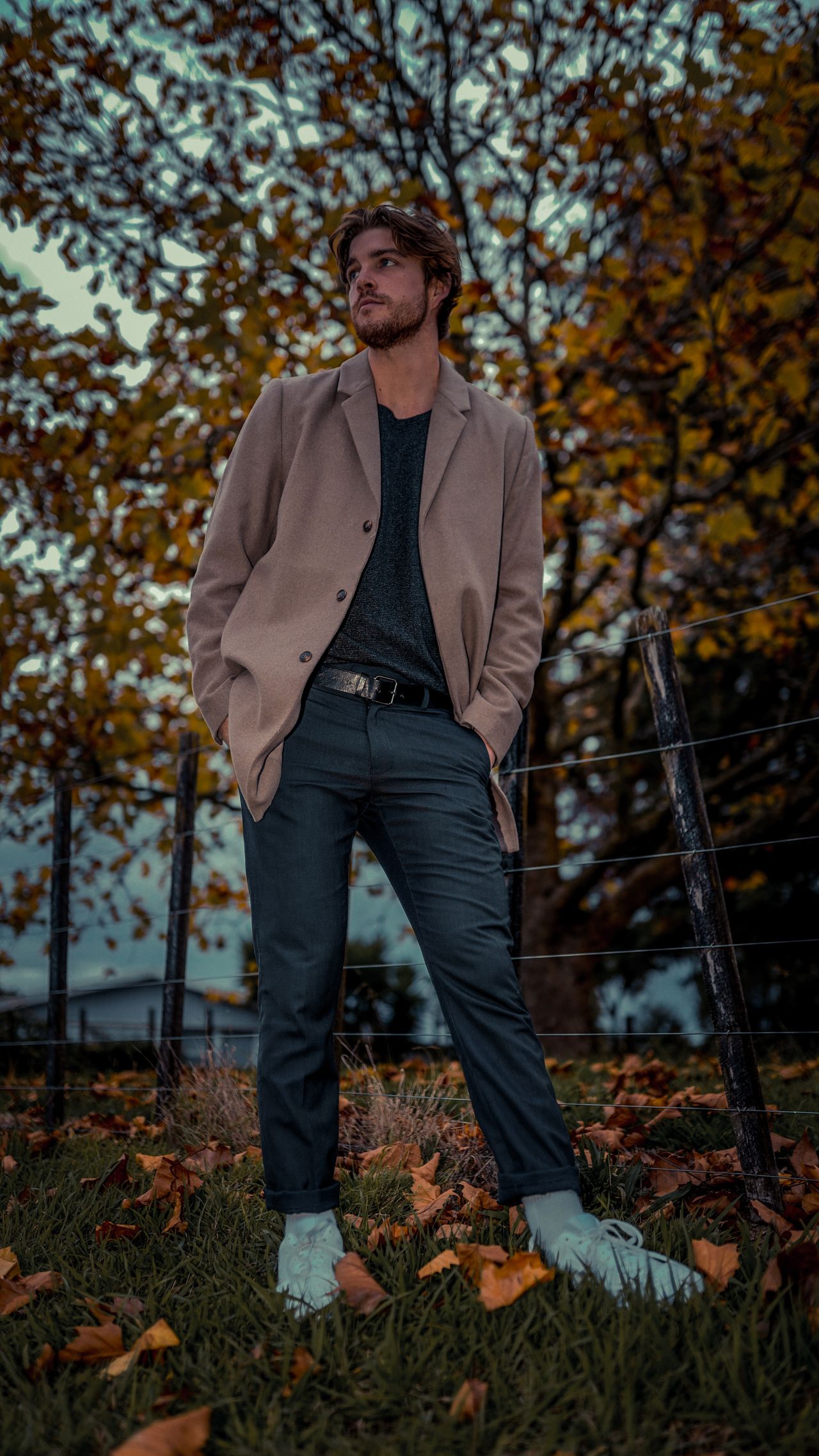 Herfstjas voor heren die warmte en stijl combineert